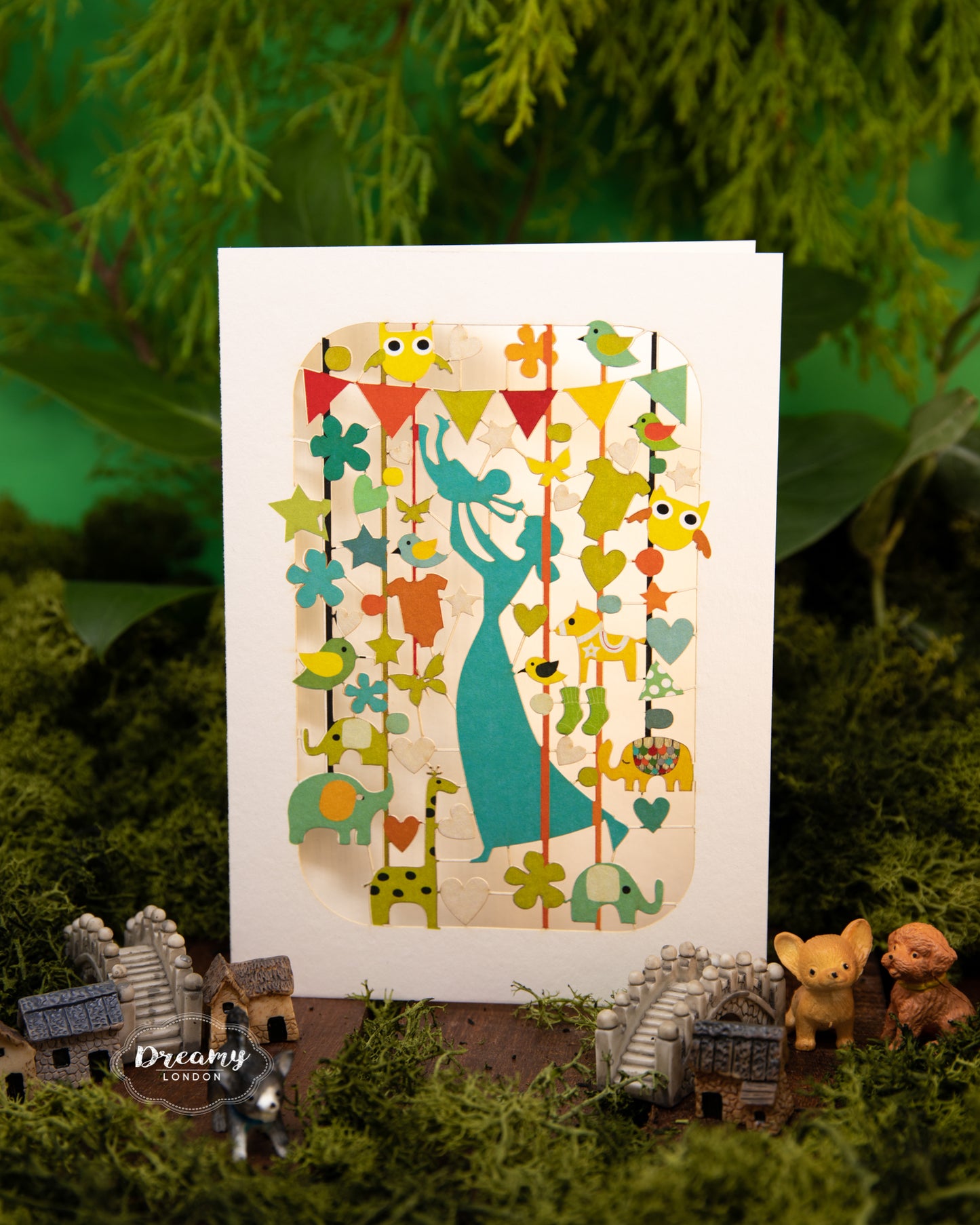 New Baby and New Mom Greeting Card - dreamylondon