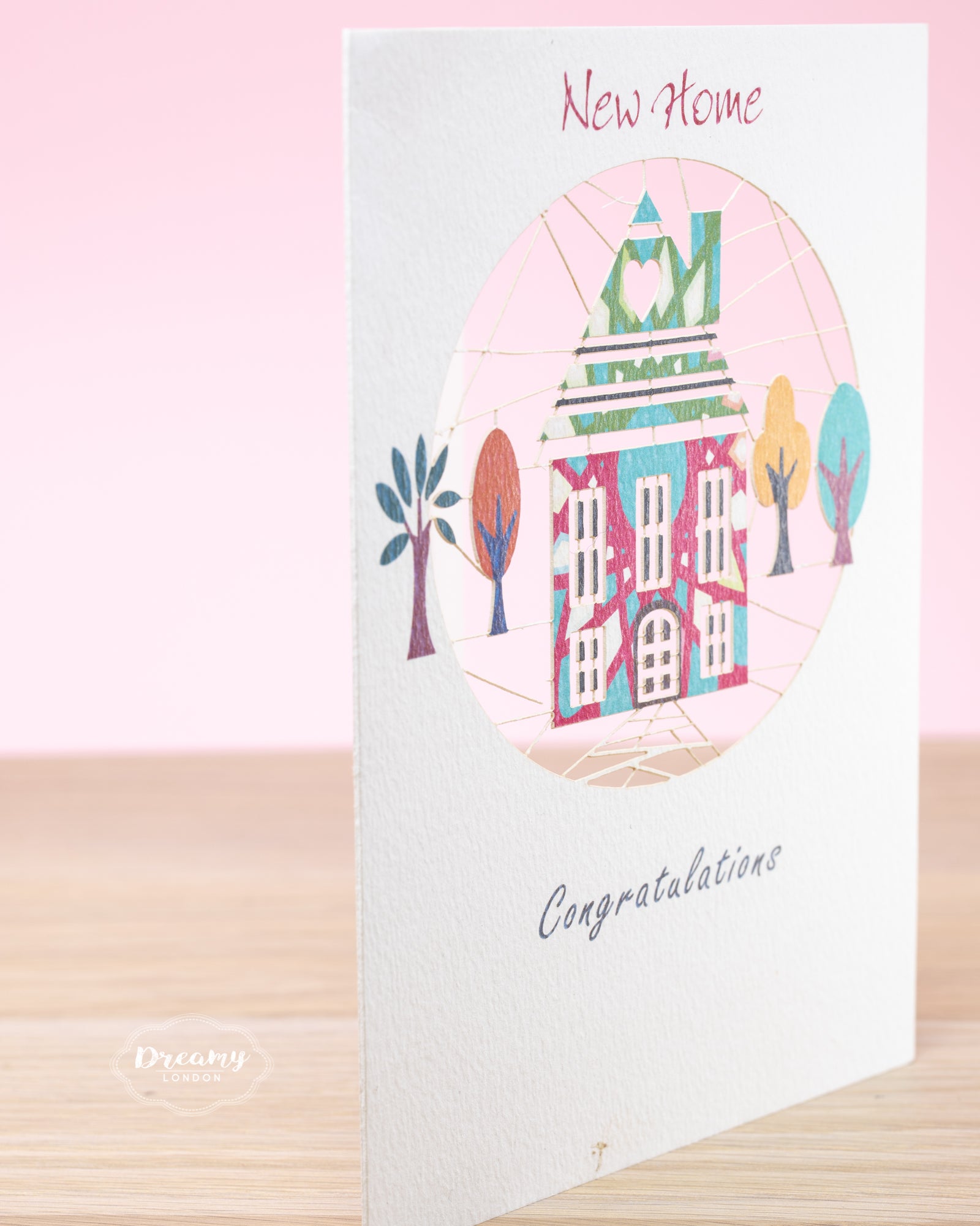 Congratulatory New Home Card, new home greeting card - dreamylondon