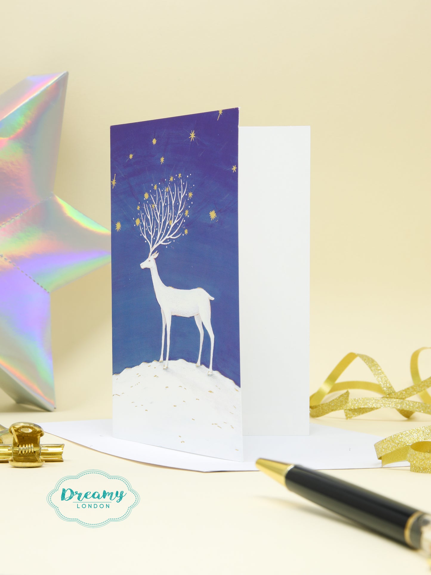 Celestial Christmas Boxed Petite Christmas Cards