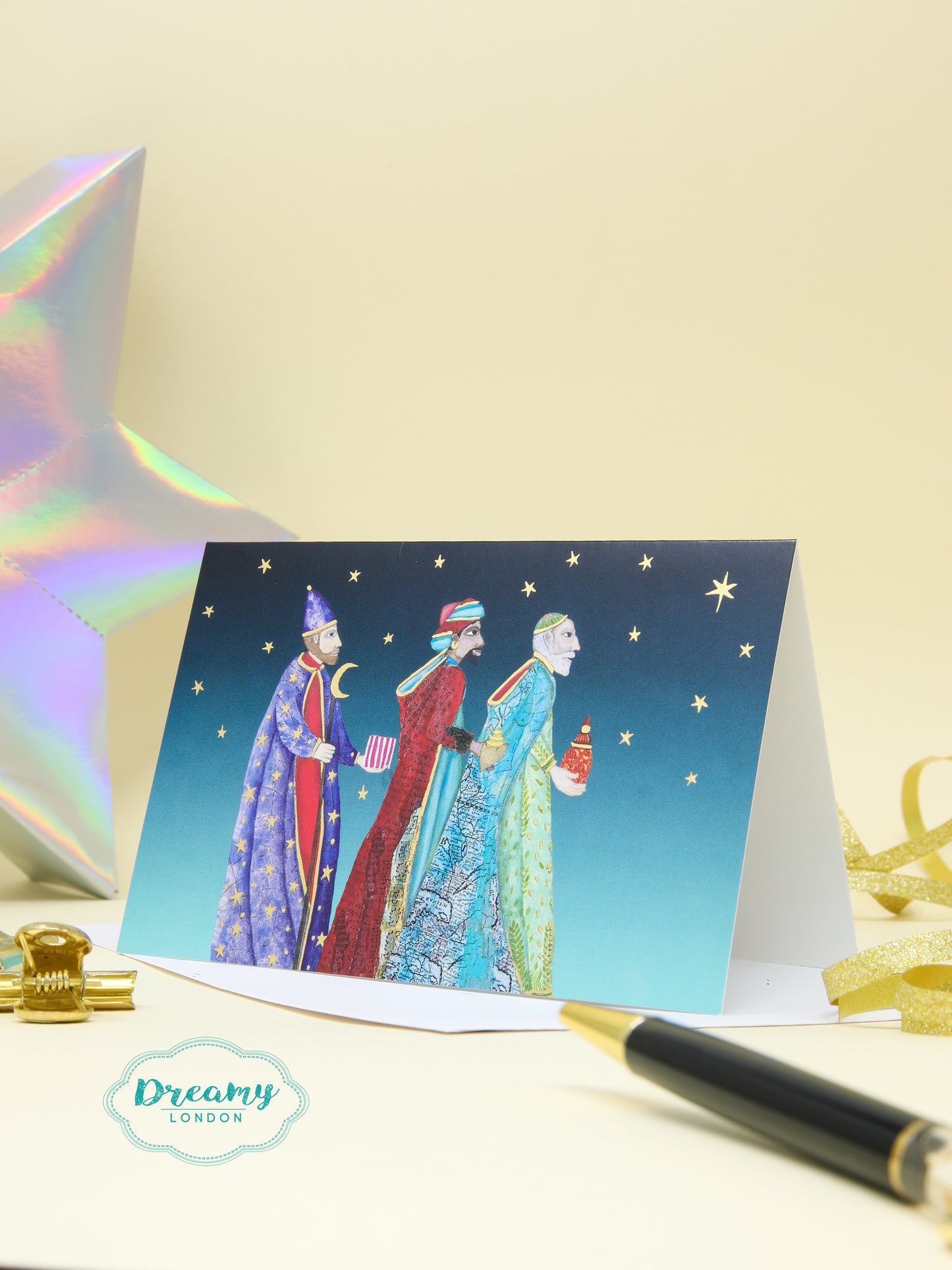 Celestial Christmas Boxed Petite Christmas Cards
