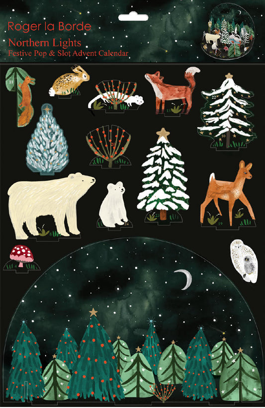 Northern Lights Pop and Slot 3D Advent Calendar