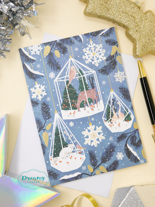 Winter Garden Christmas Card