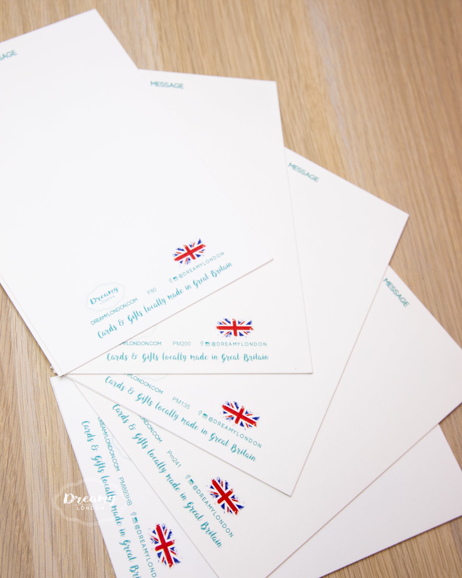 Mix and Match 5 Greeting Cards - dreamylondon
