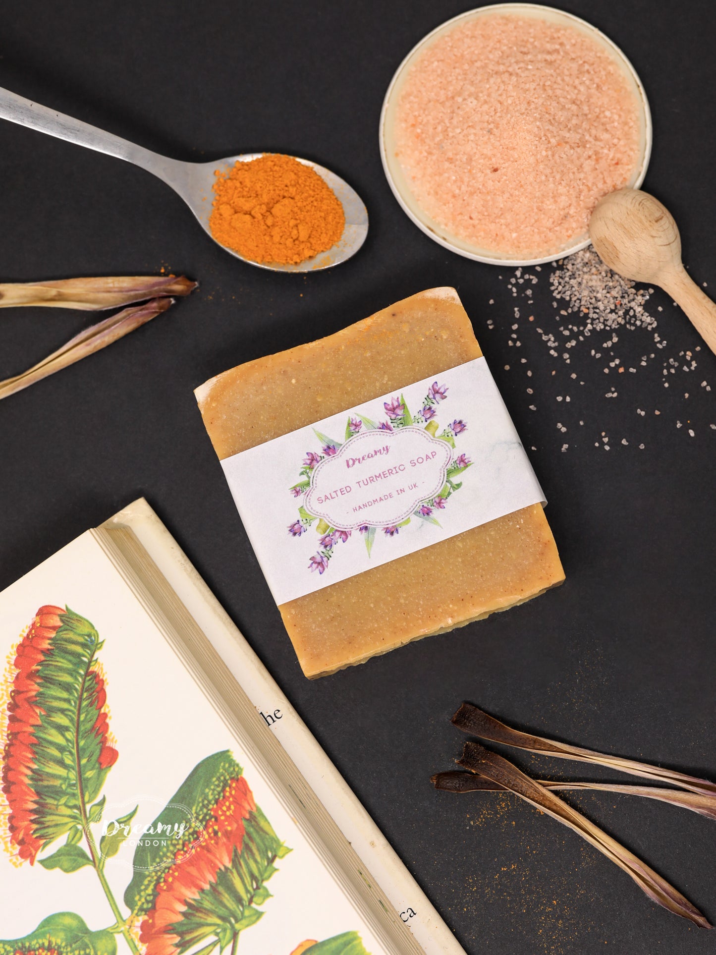 Salted Turmeric Handmade Soap