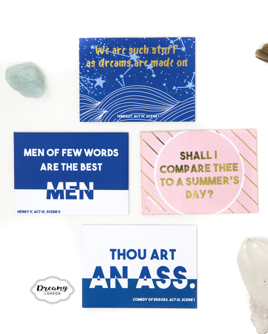 Shakespeare's Quoted Magnet - dreamylondon