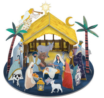 Away In A Manger Pop And Slot Advent Calendar 2023