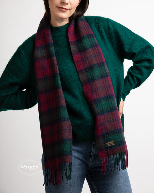 Red Wool Scarf - dreamylondon